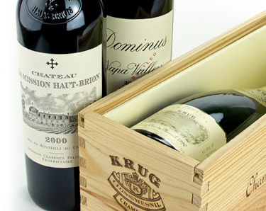 La Mission Haut Brion, Dominus, Krug.