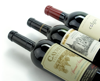 Caymus, Montelena and Colgin